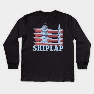 Shiplap Kids Long Sleeve T-Shirt